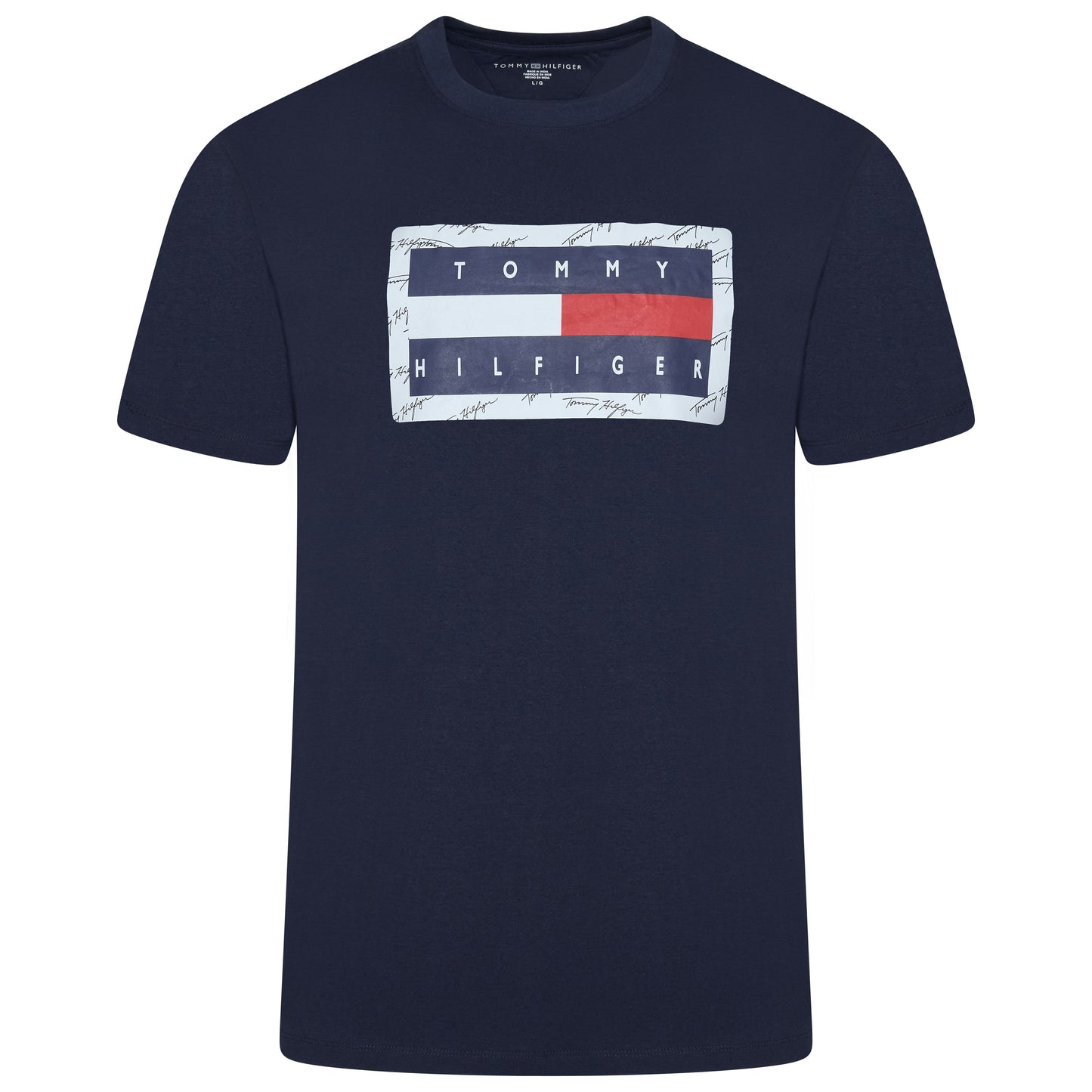 Tommy Hilfiger Signiture Print Graphic T-Shirt