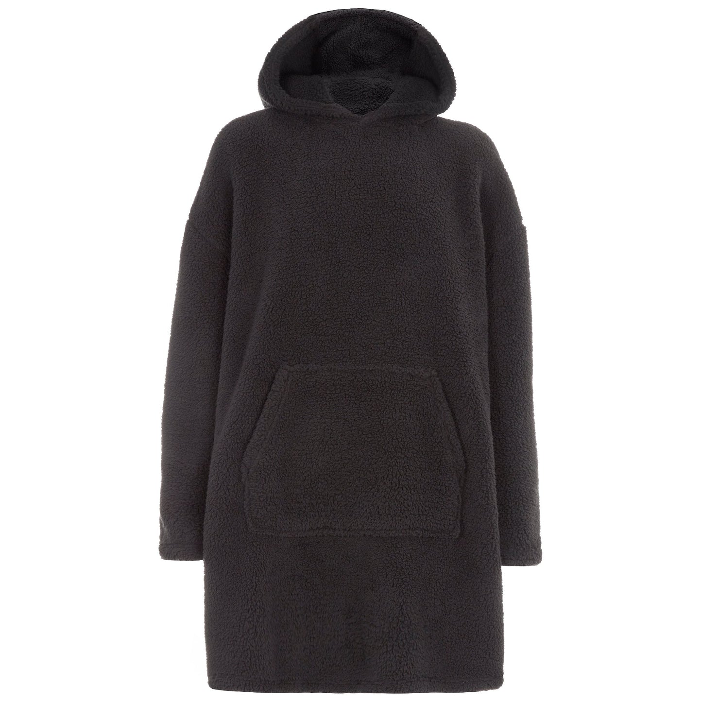 Oversized Borg Fleece Huggable Hoodie