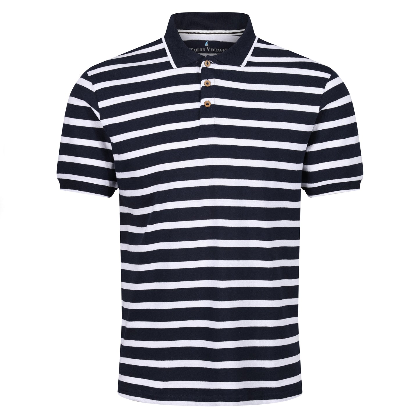 Tailor Vintage Striped Polo Shirt