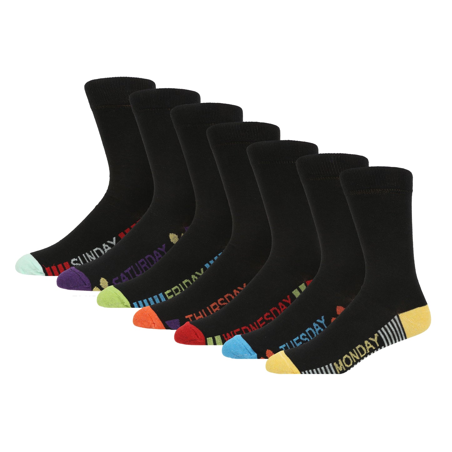 Next 7 Pairs Weekday Cotton Rich Socks