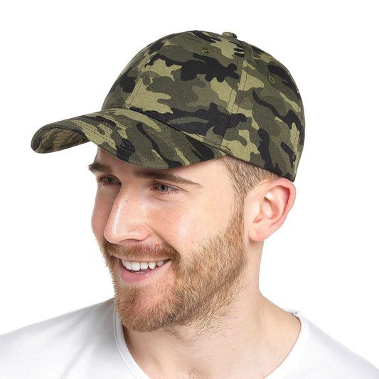 Tom Franks Camo Printed Baseball Cap