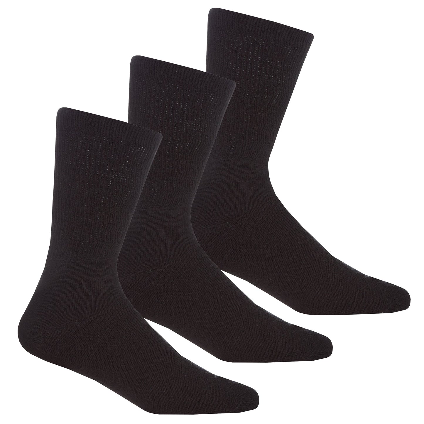 Grip Guardian 3 Pairs Non-Restrictive Diabetic Socks