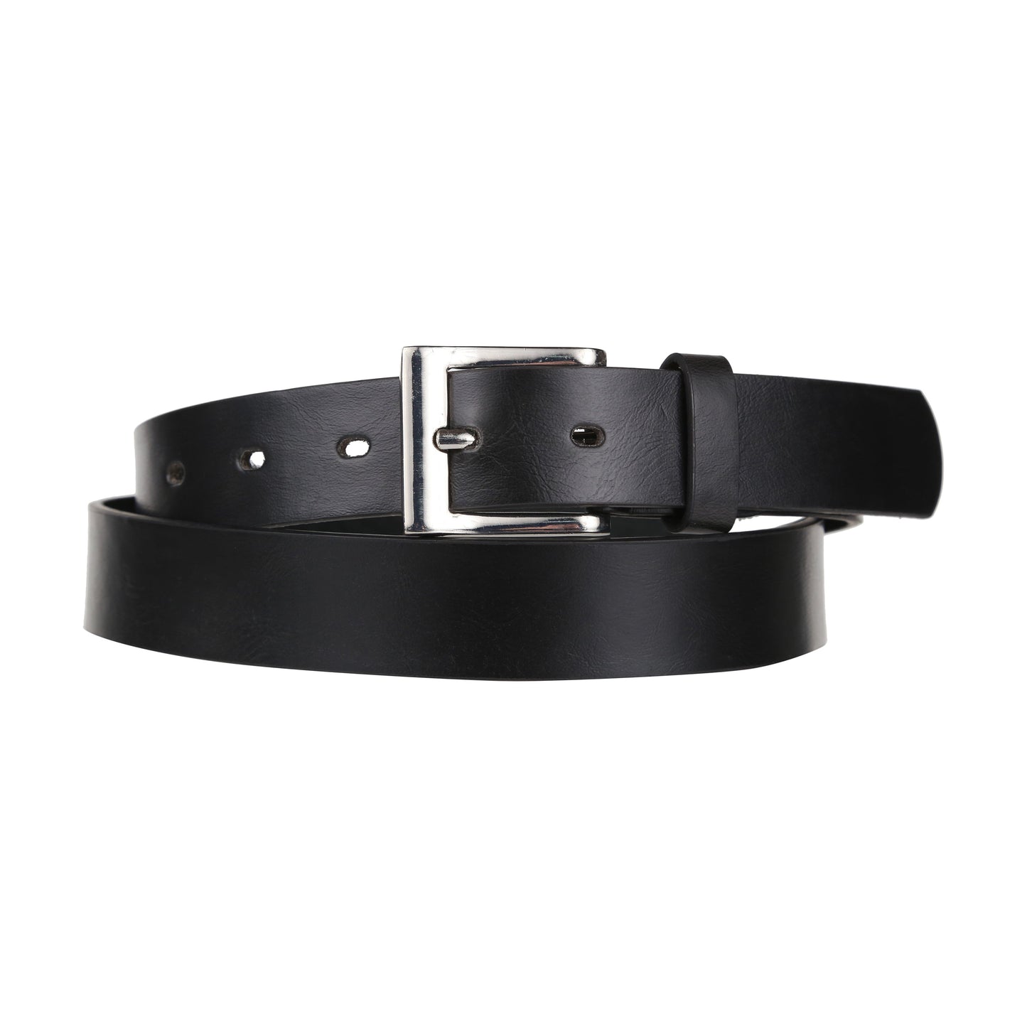 Forest 1" Wide Square Buckle Bonded Leather Belt
