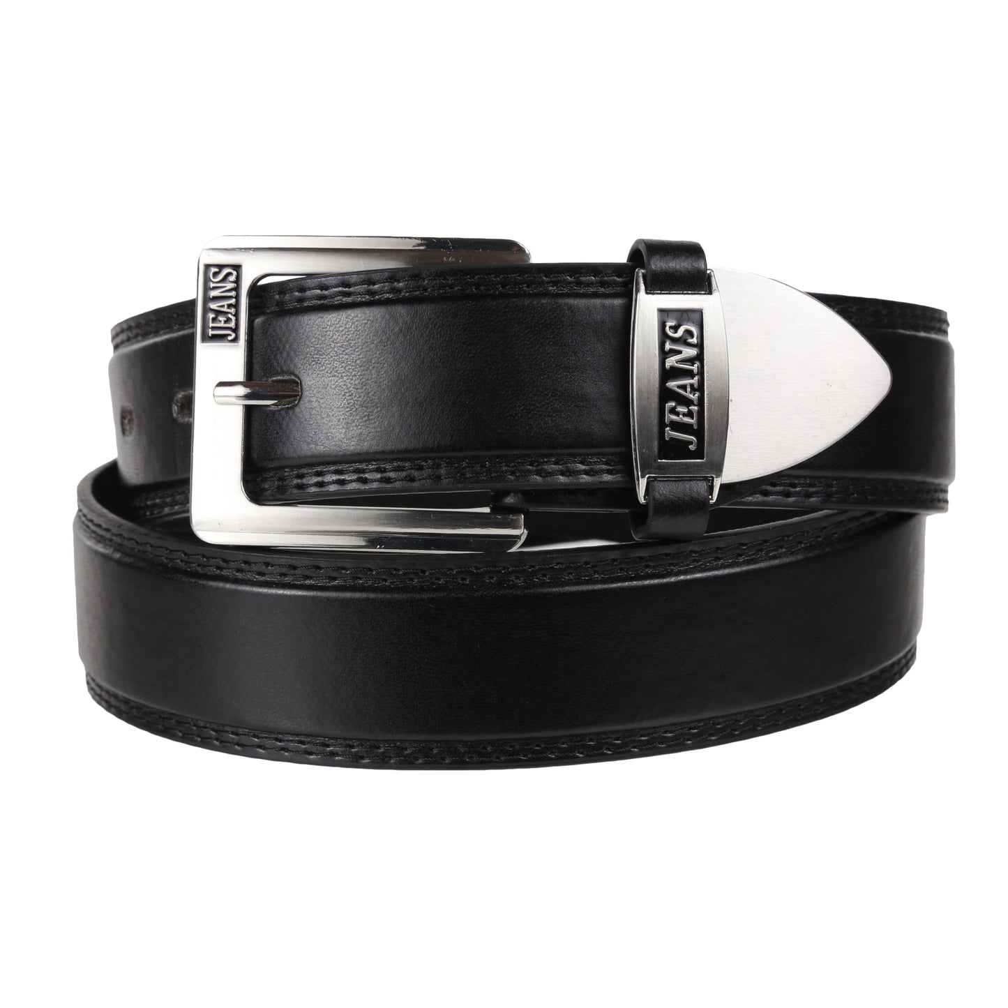 Forest 1.5" Wide Jeans Design Bonded Leather Belt