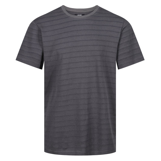 Jacamo Textured Stripe T-Shirt