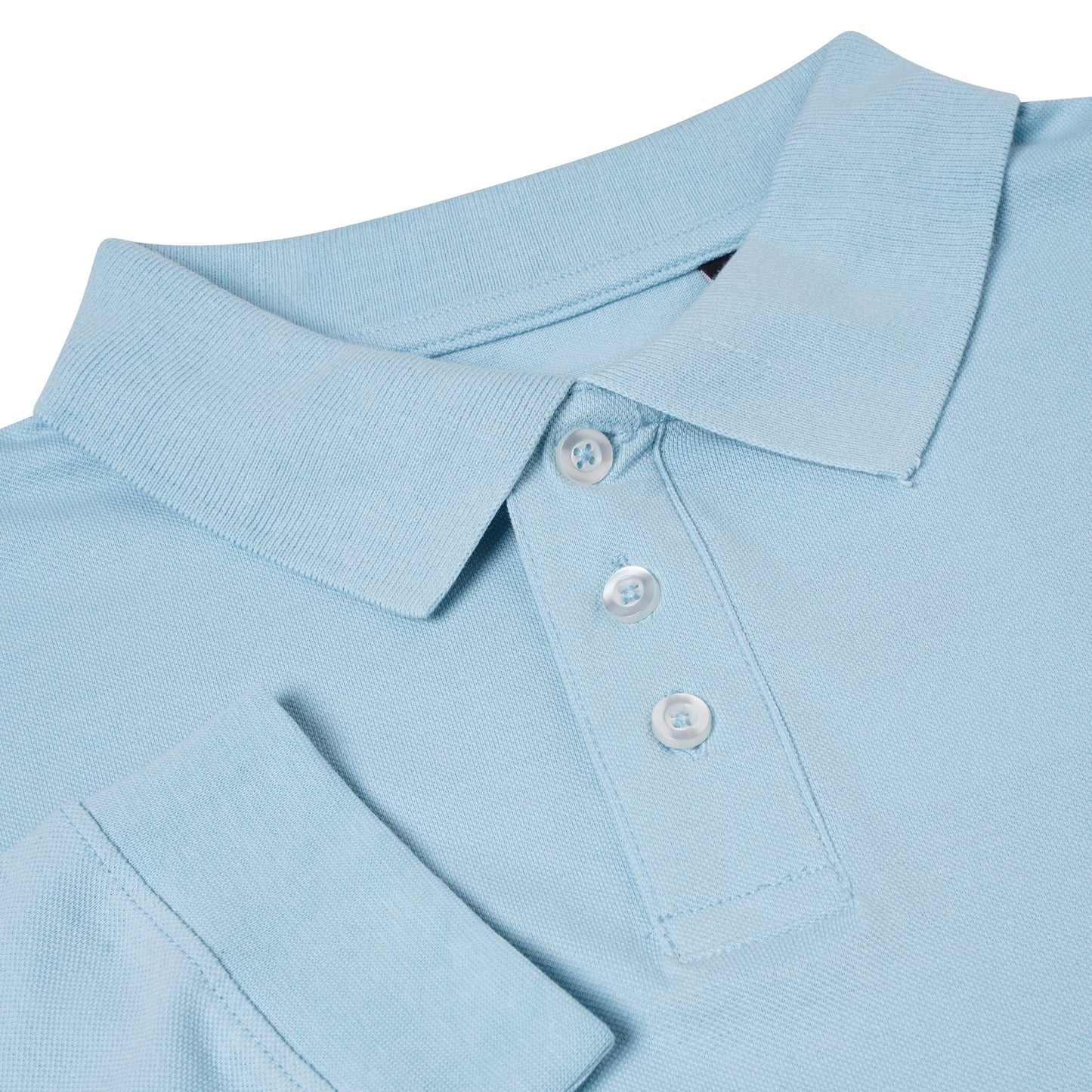 Everett Wales Long Sleeve Polo Shirt