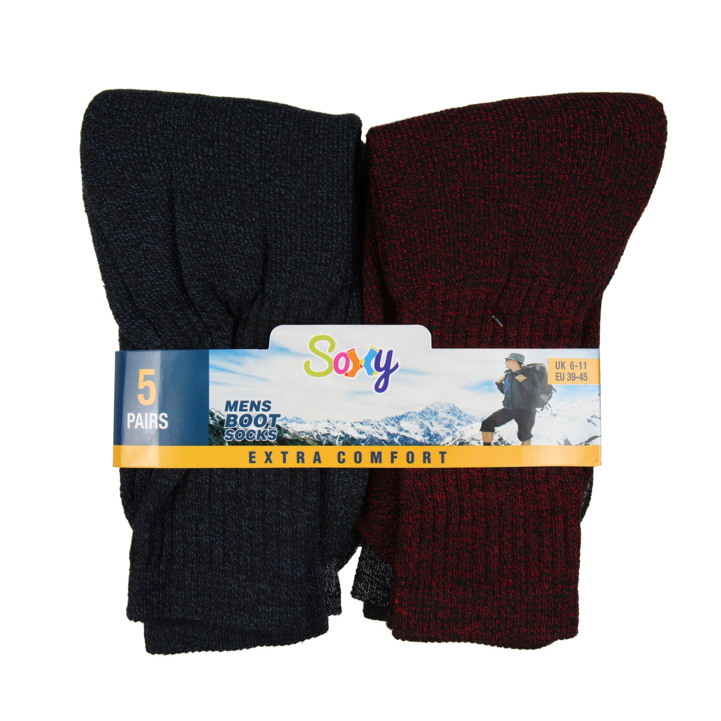 Soxy 5 Pairs Boot Socks