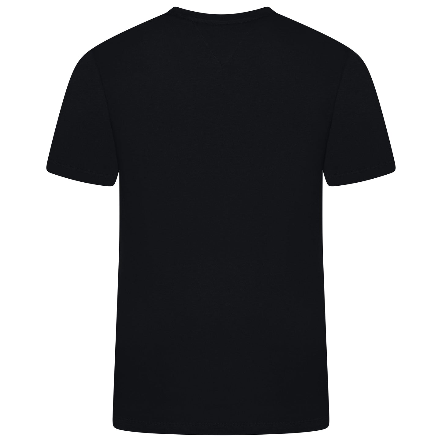 Tommy Hilfiger Flag Embroidery Jersey Crew Neck T-Shirt