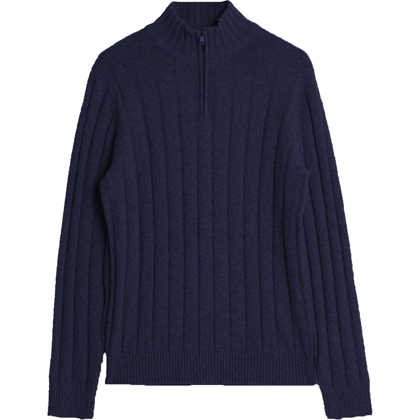 Dressman Wool Blend Quarter Zip Pullover
