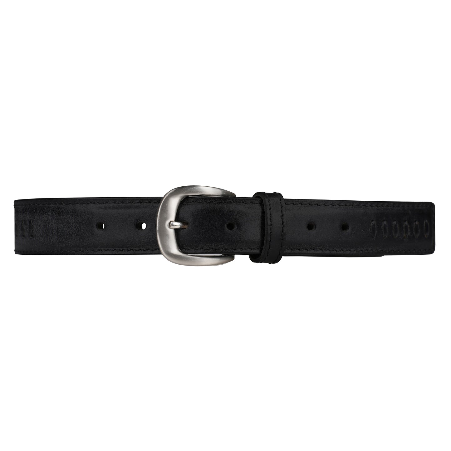 Outback 1.25" Wide Straight Stitch Full Grain Leather Belt