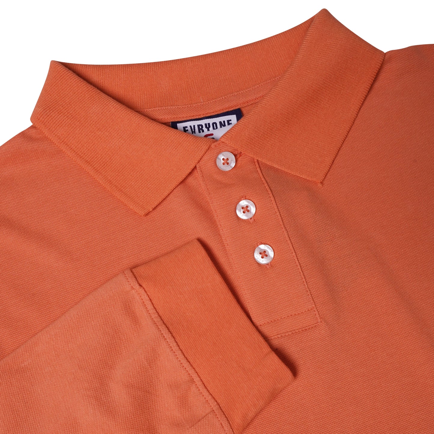 Evryone Long Sleeve Polo Shirt