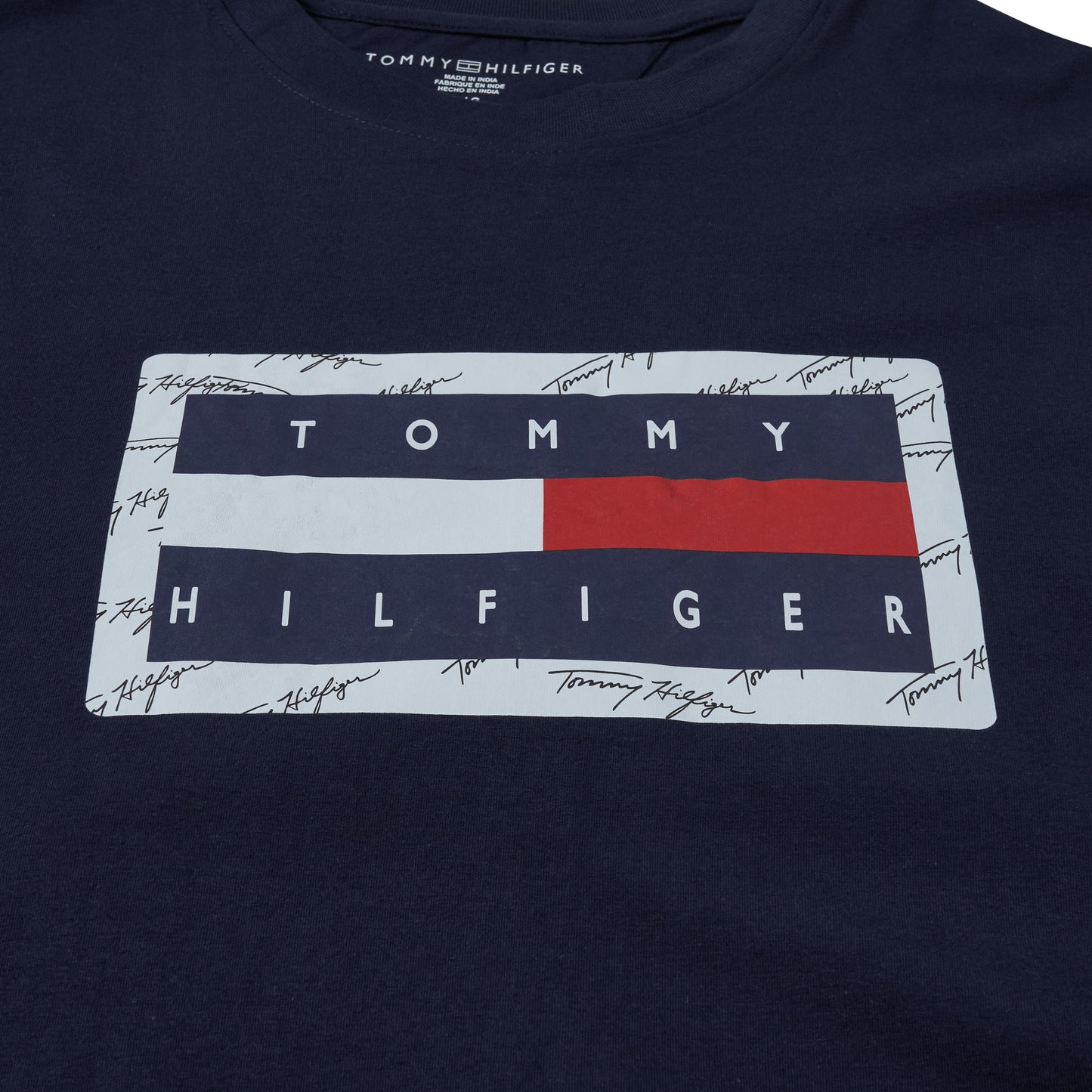 Tommy Hilfiger Signiture Print Graphic T-Shirt