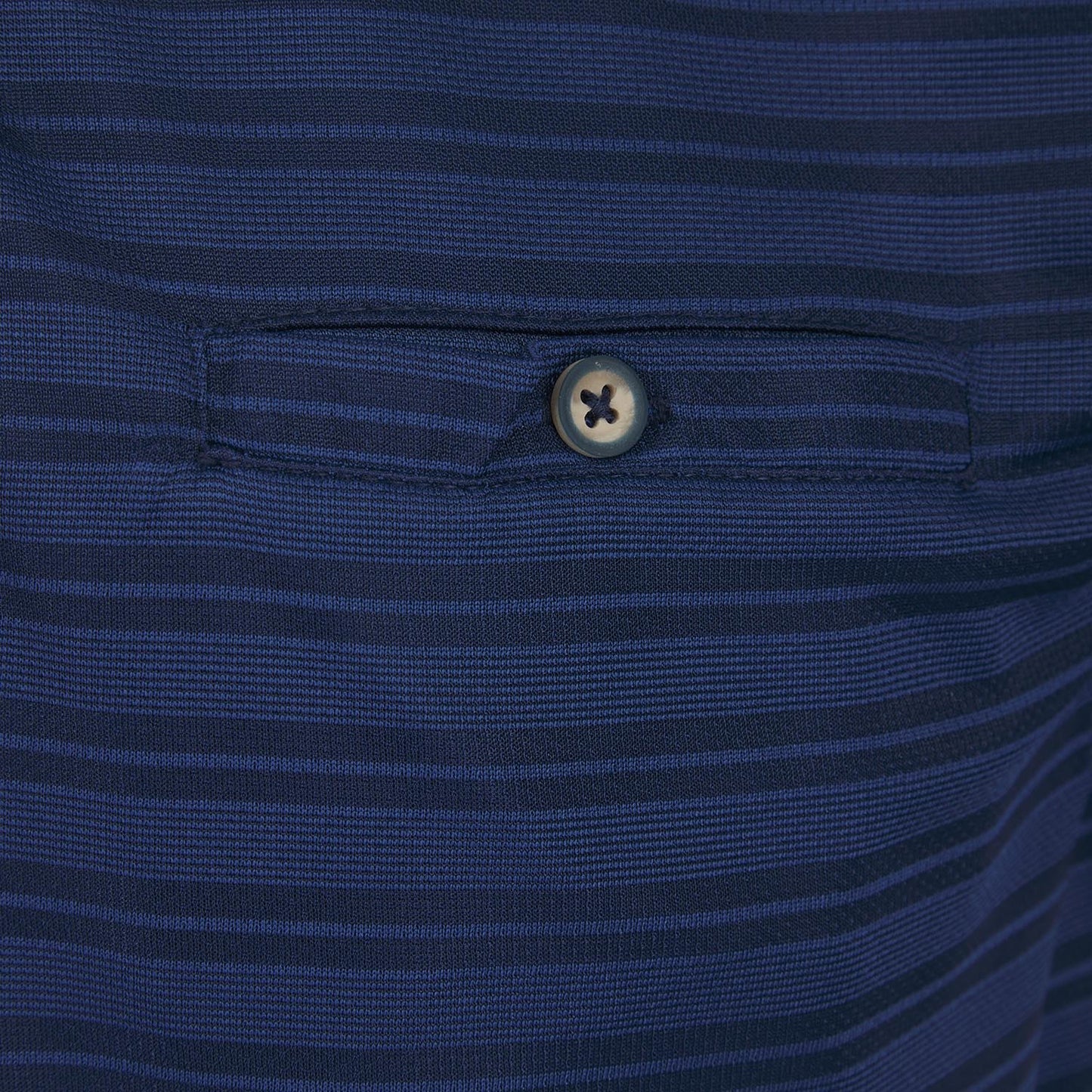 JJ Willis Lightweight Striped Polo Shirt