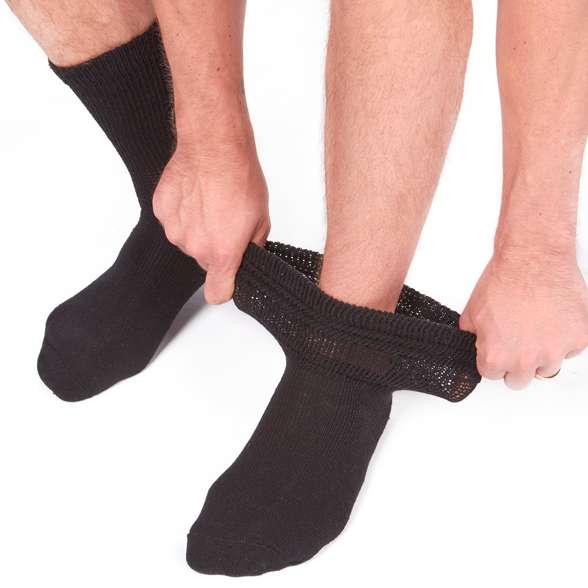Grip Guardian 3 Pairs Non-Restrictive Diabetic Socks