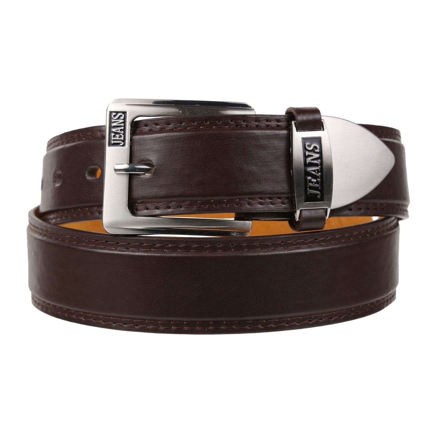 Forest 1.5" Wide Jeans Design Bonded Leather Belt