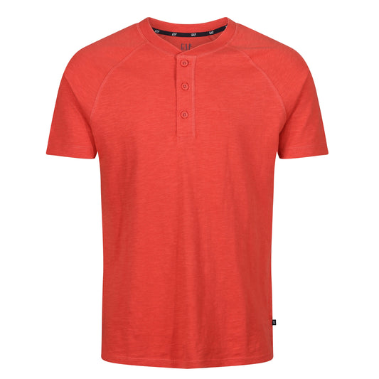 GAP Short Sleeve Henley T-Shirt