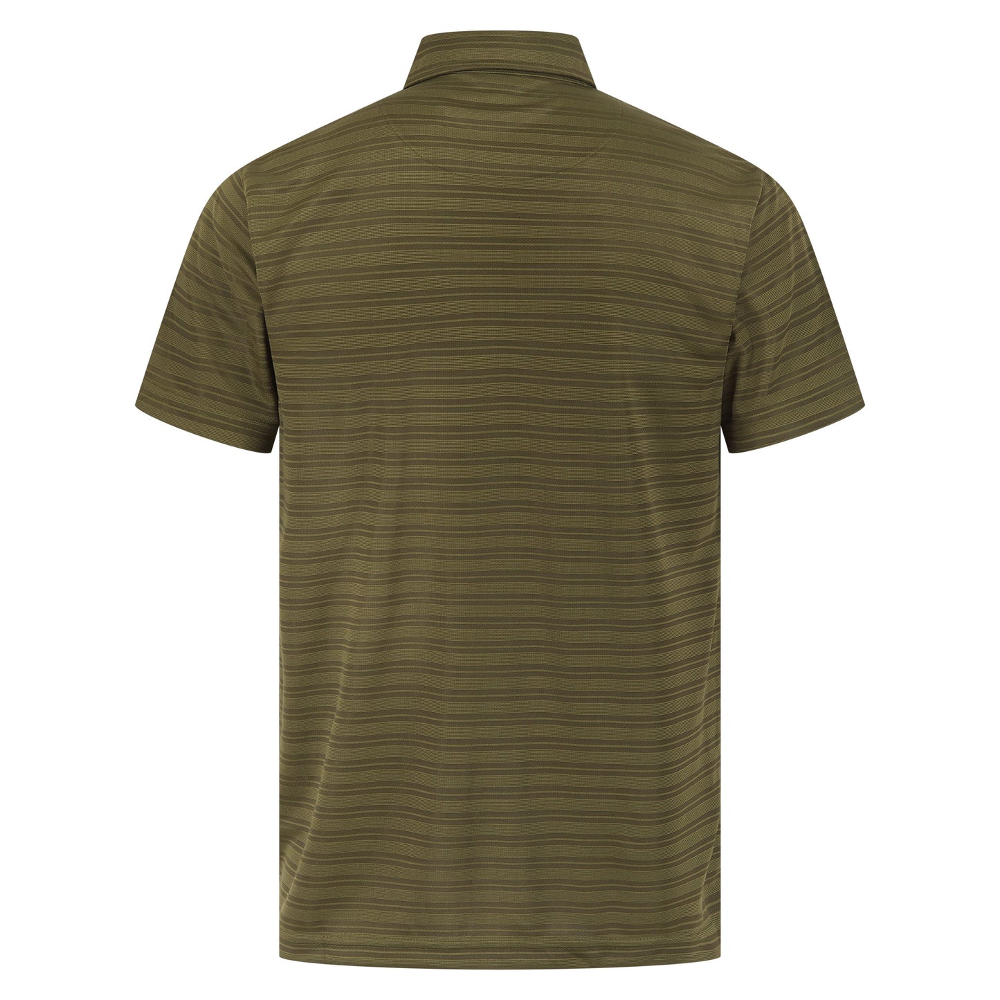 JJ Willis Lightweight Striped Polo Shirt