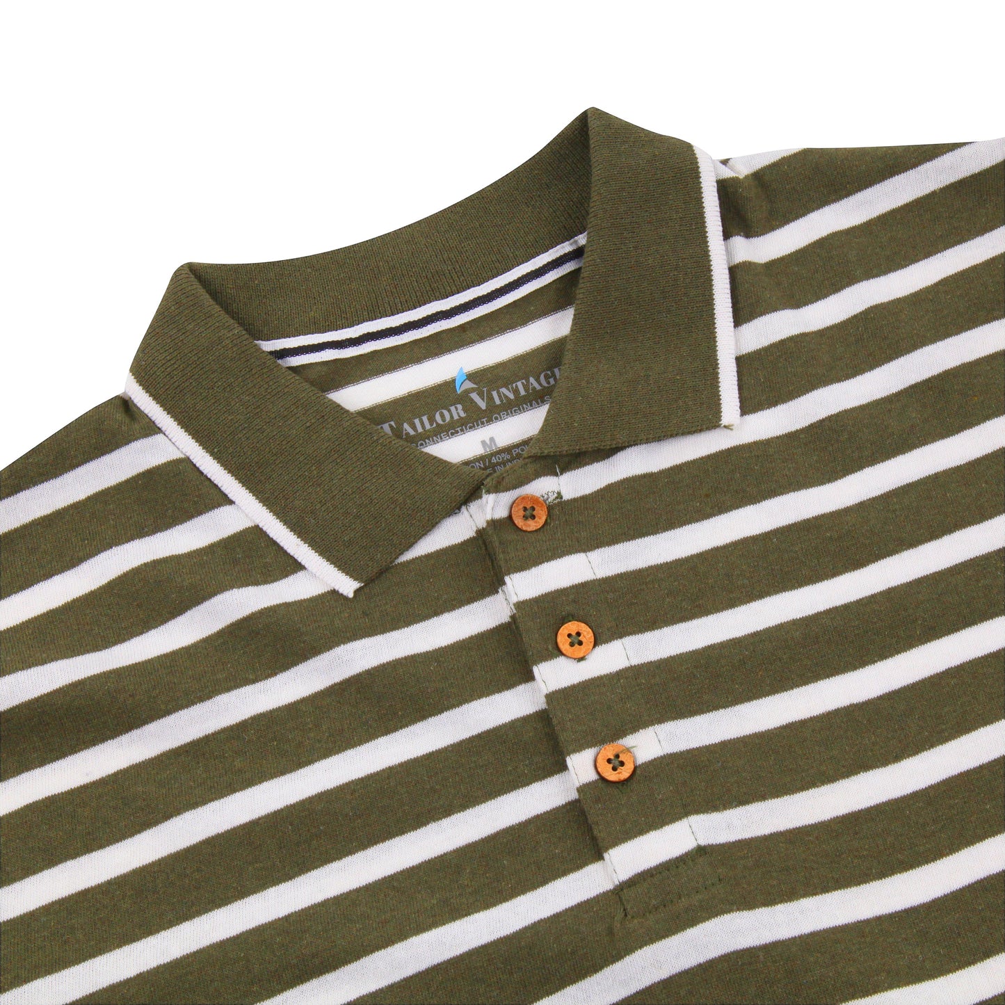 Tailor Vintage Striped Polo Shirt