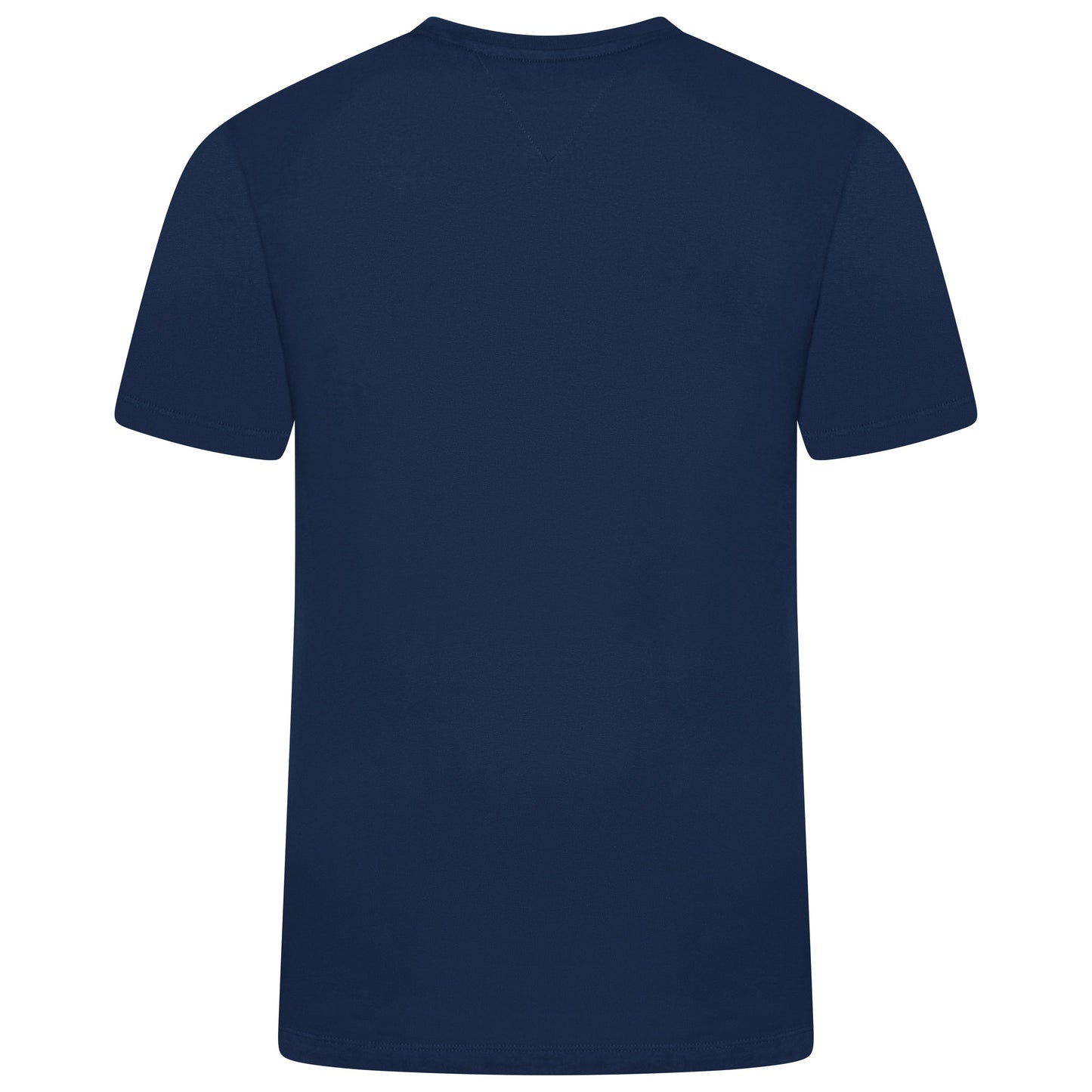 Tommy Hilfiger Flag Embroidery Jersey Crew Neck T-Shirt