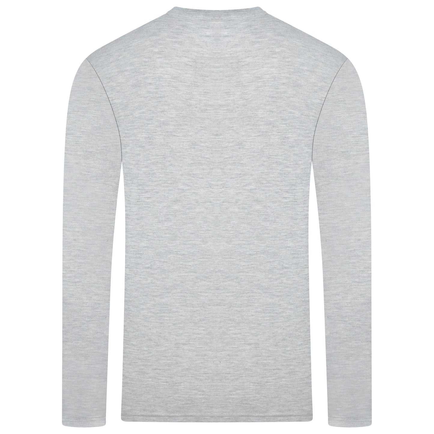 Henley Waffle Knit Long Sleeve Top
