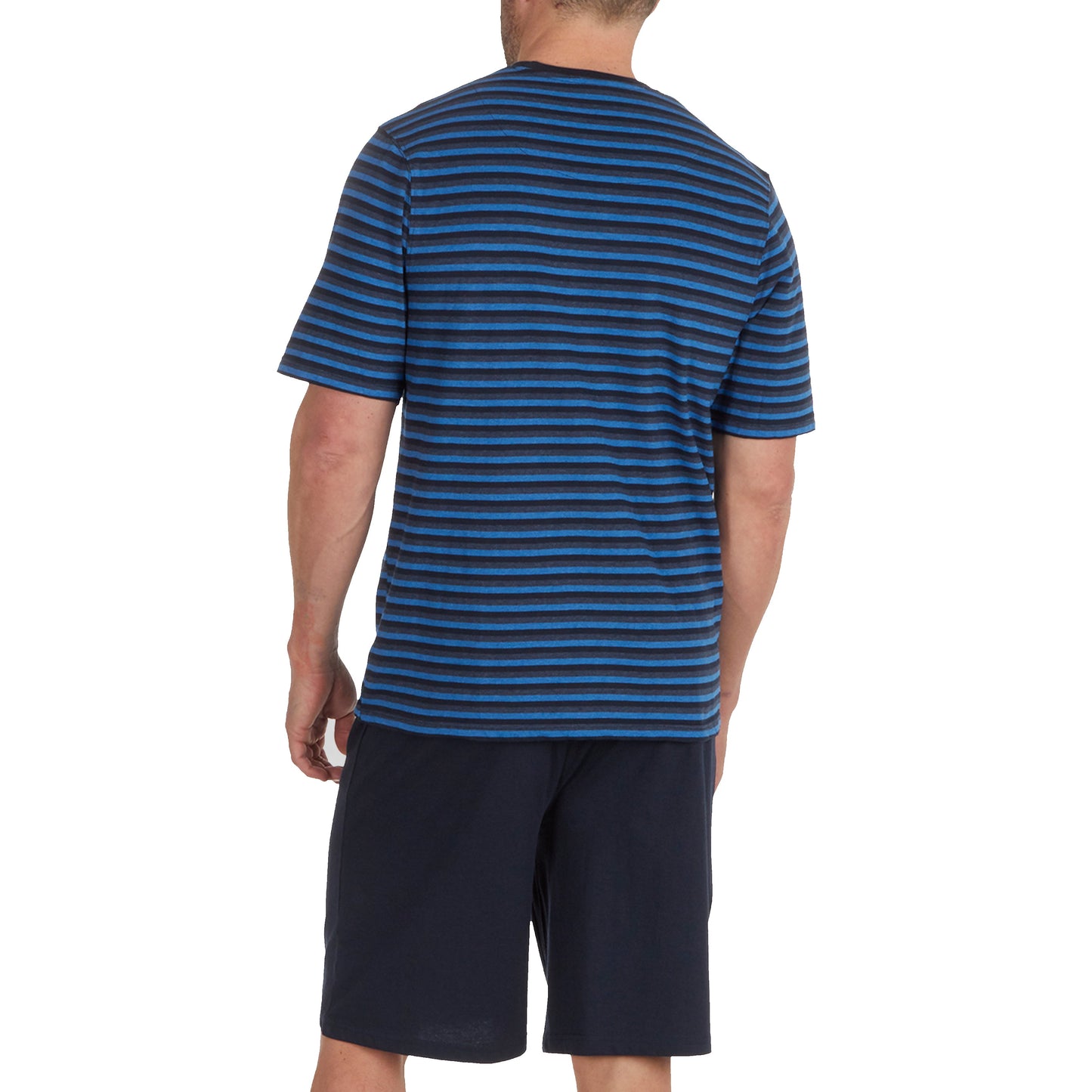 Momentii Stripe Lounge Shorts Set