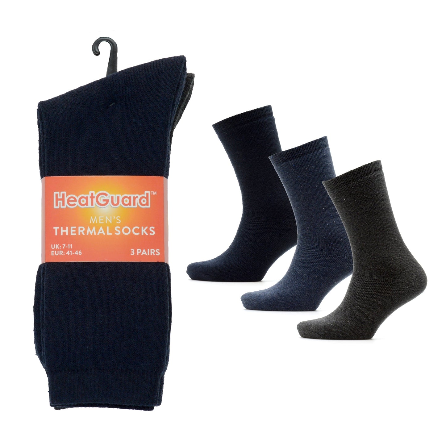 HeatGuard 3 Pairs Thermal Socks