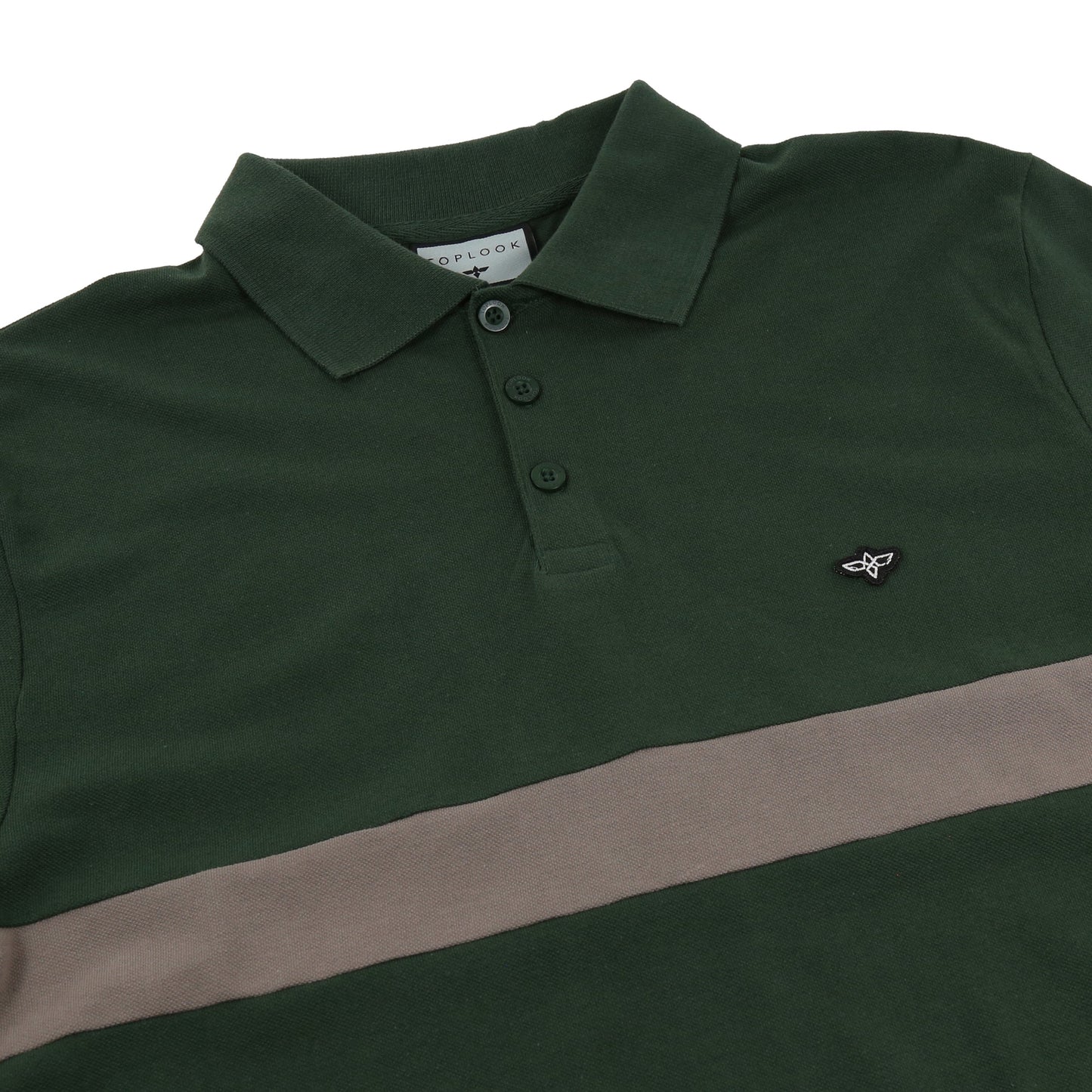 TL London Long Sleeve Stripe Polo Shirt