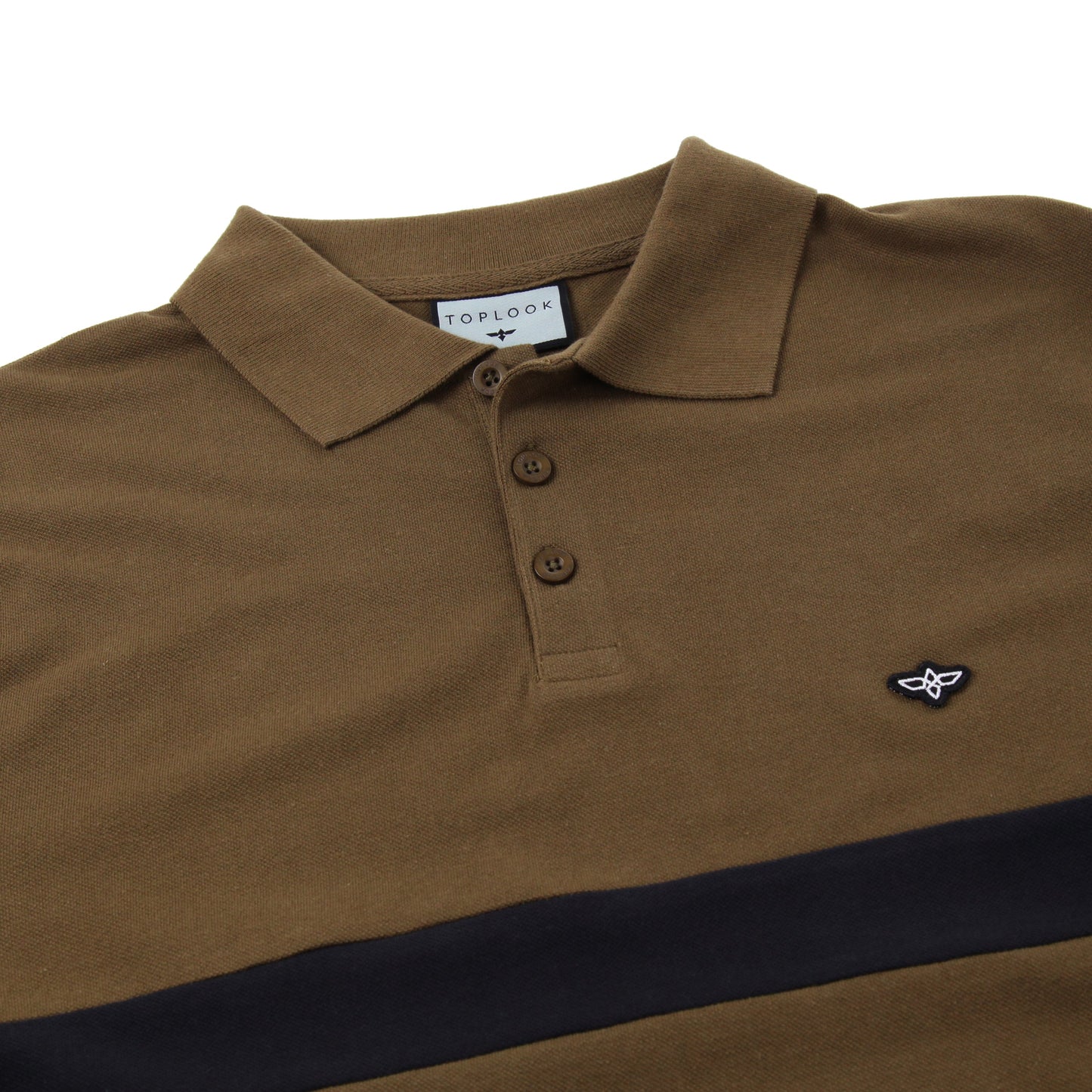 TL London Long Sleeve Stripe Polo Shirt