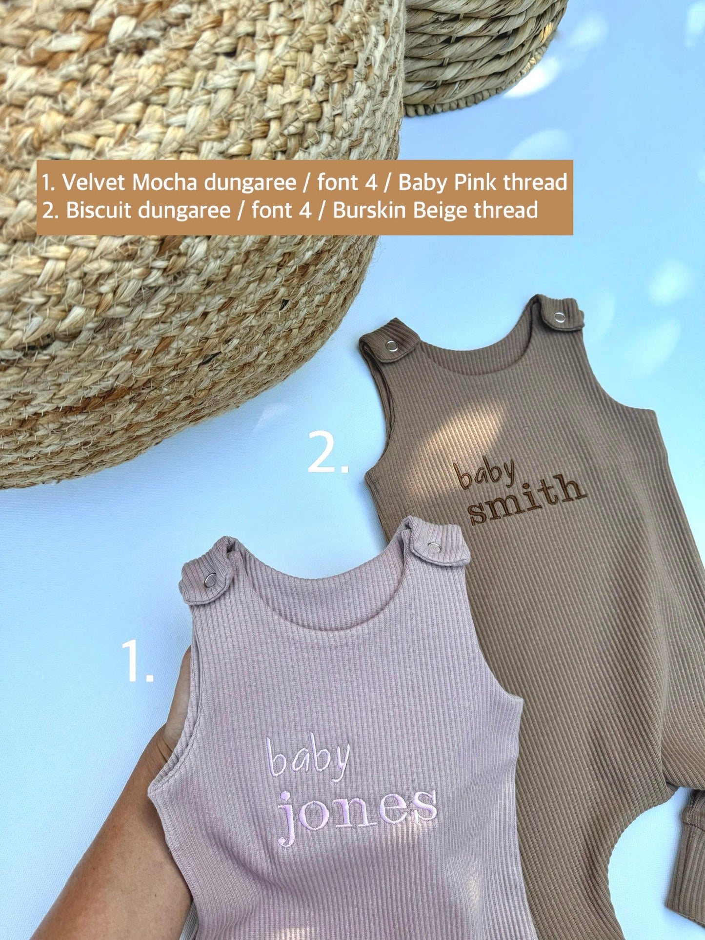 Shortbread Dungarees