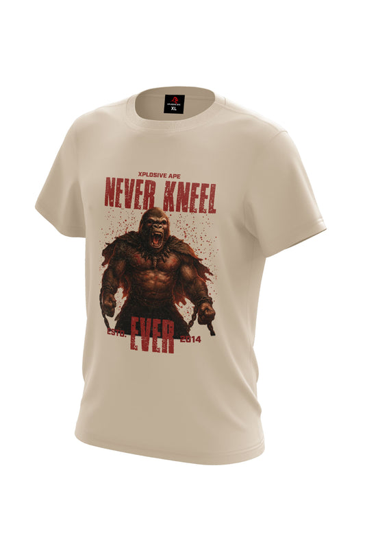 XAPE Never Kneel Tee - Sand