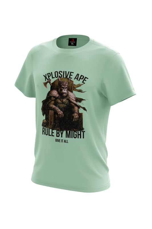 XAPE Rule By Might Tee - Mint Green