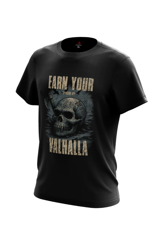 XAPE Earn Your Valhalla Tee - Black